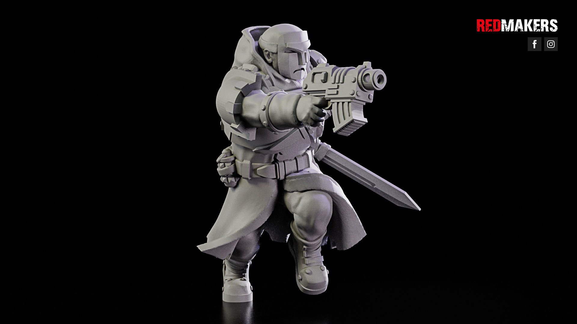 Janissaries - Squad of the Imperial Force 3D print model_26