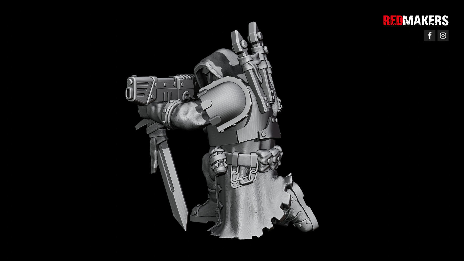 Janissaries - Squad of the Imperial Force 3D print model_47