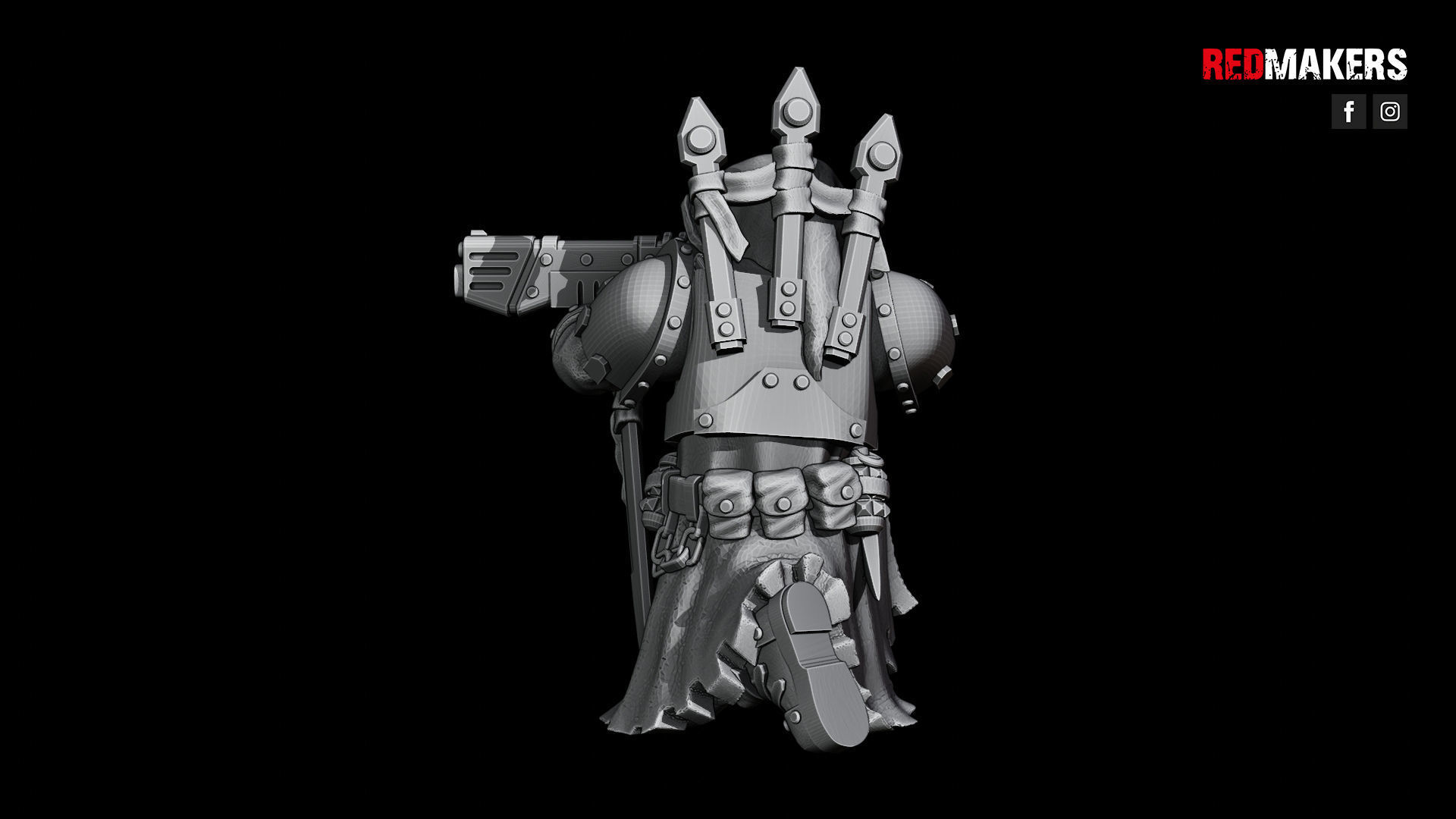 Janissaries - Squad of the Imperial Force 3D print model_48