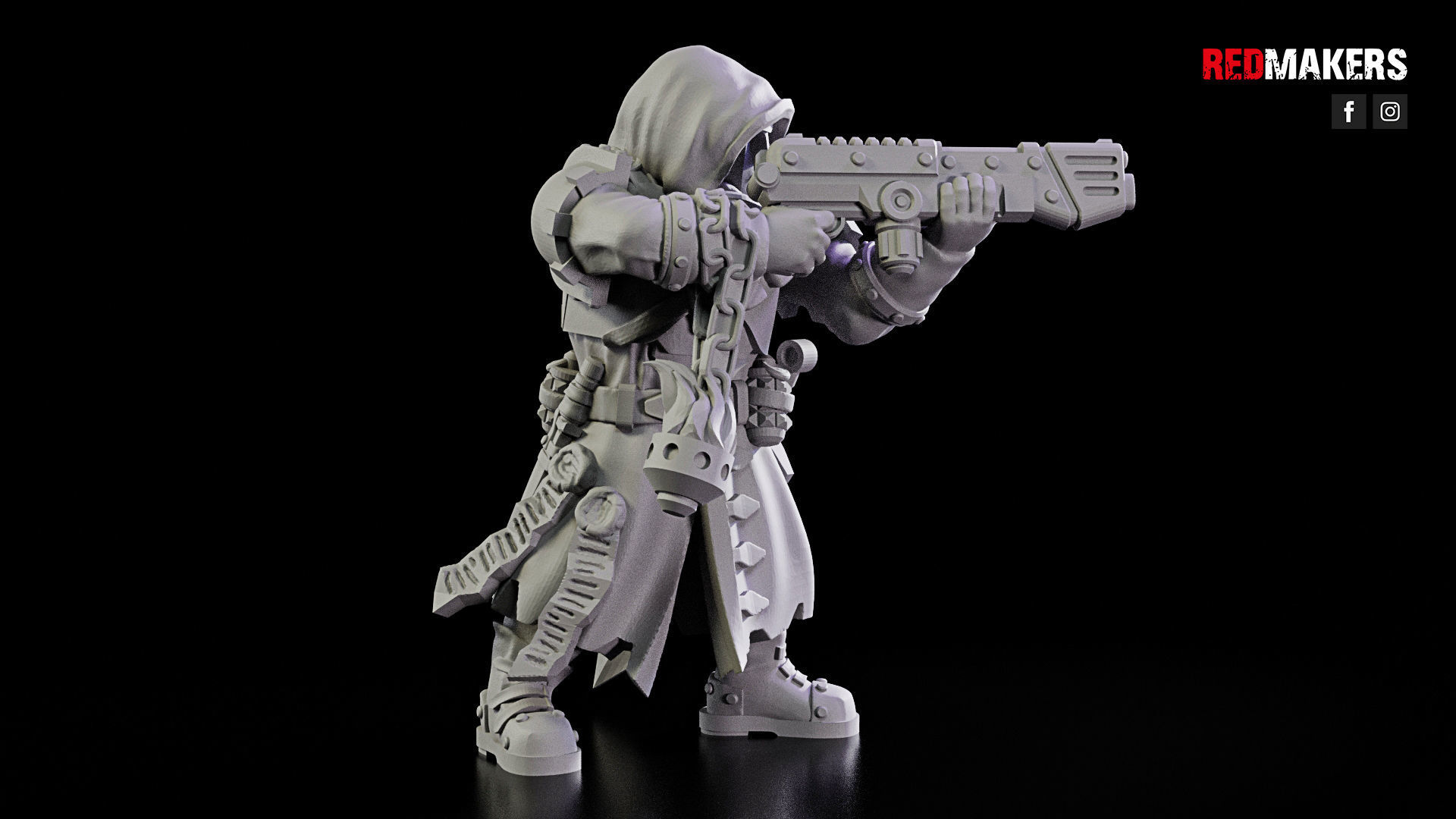 Janissaries - Squad of the Imperial Force 3D print model_8