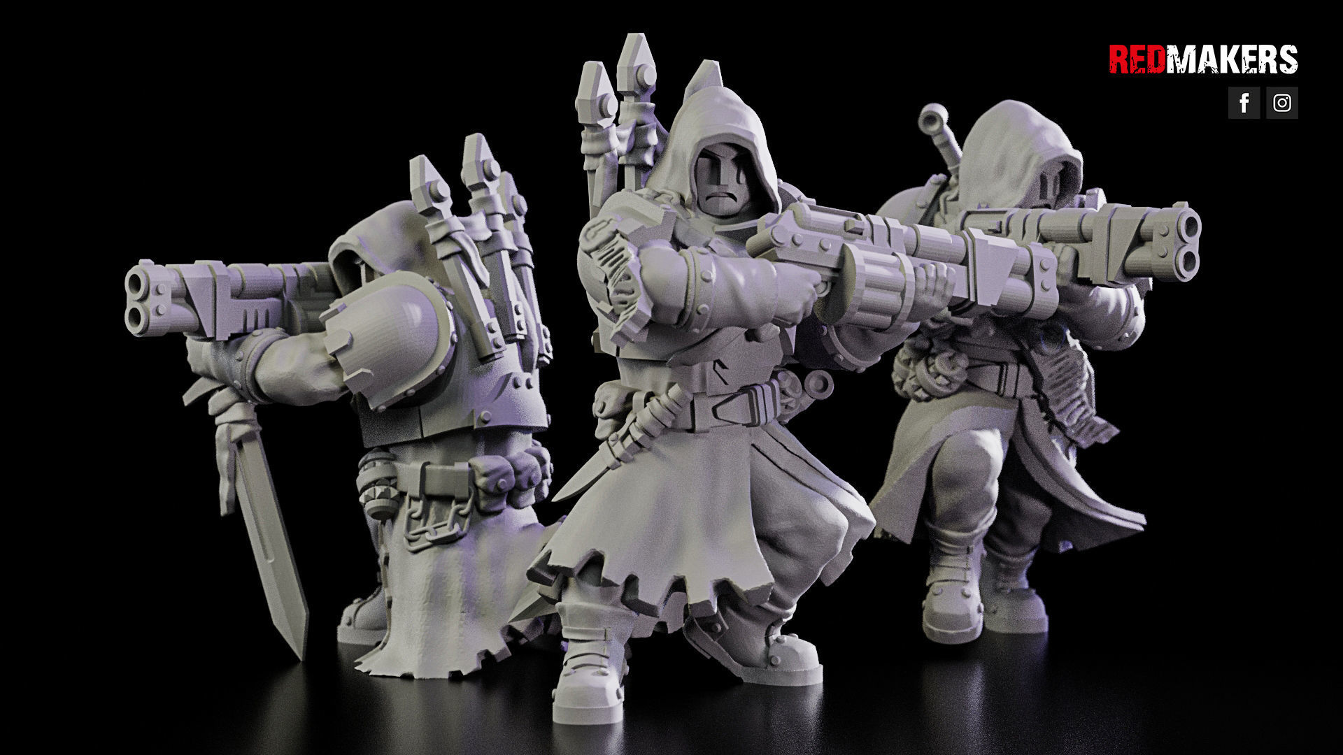 Janissaries - Squad of the Imperial Force 3D print model_31