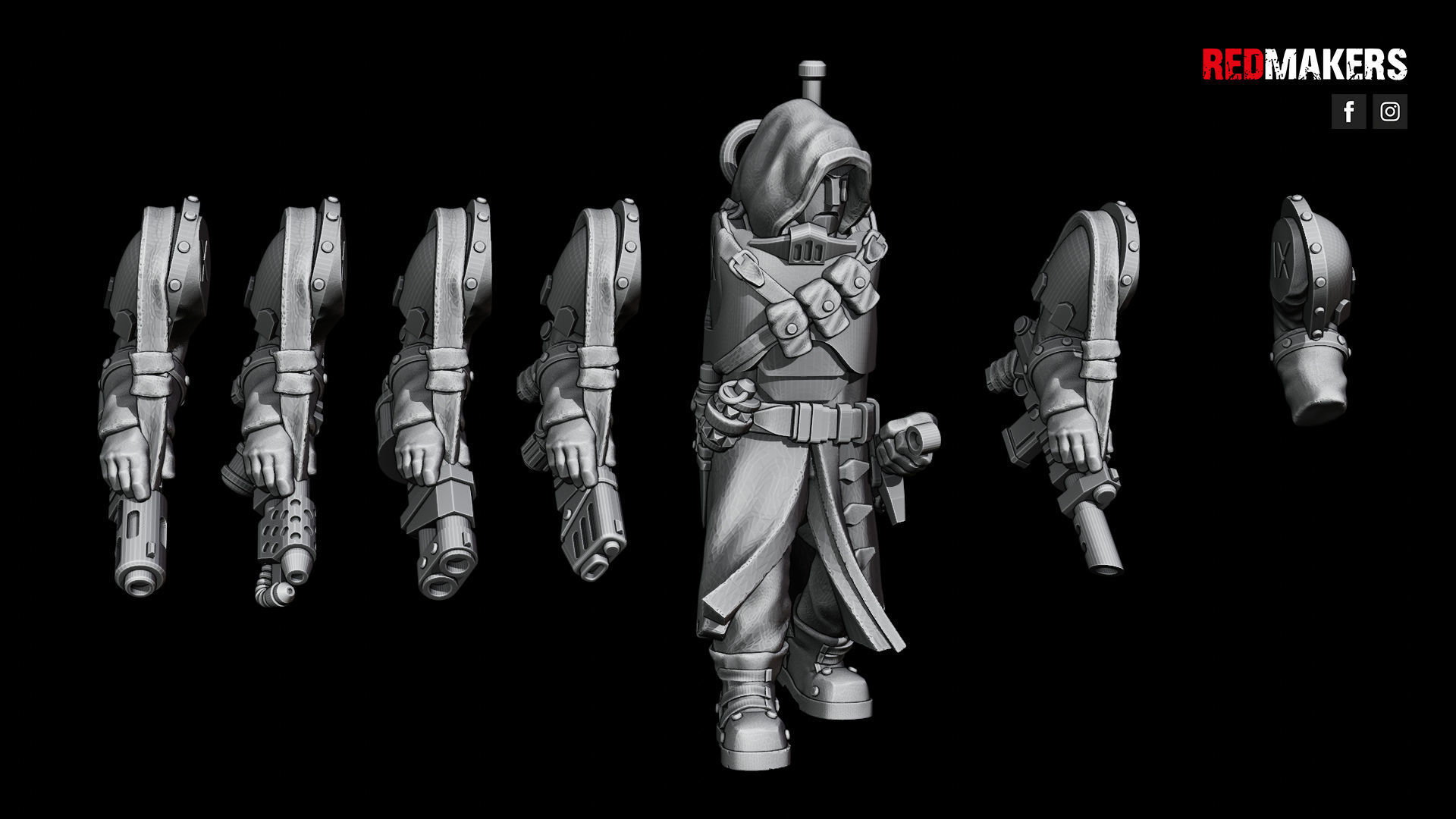 Janissaries - Squad of the Imperial Force 3D print model_64