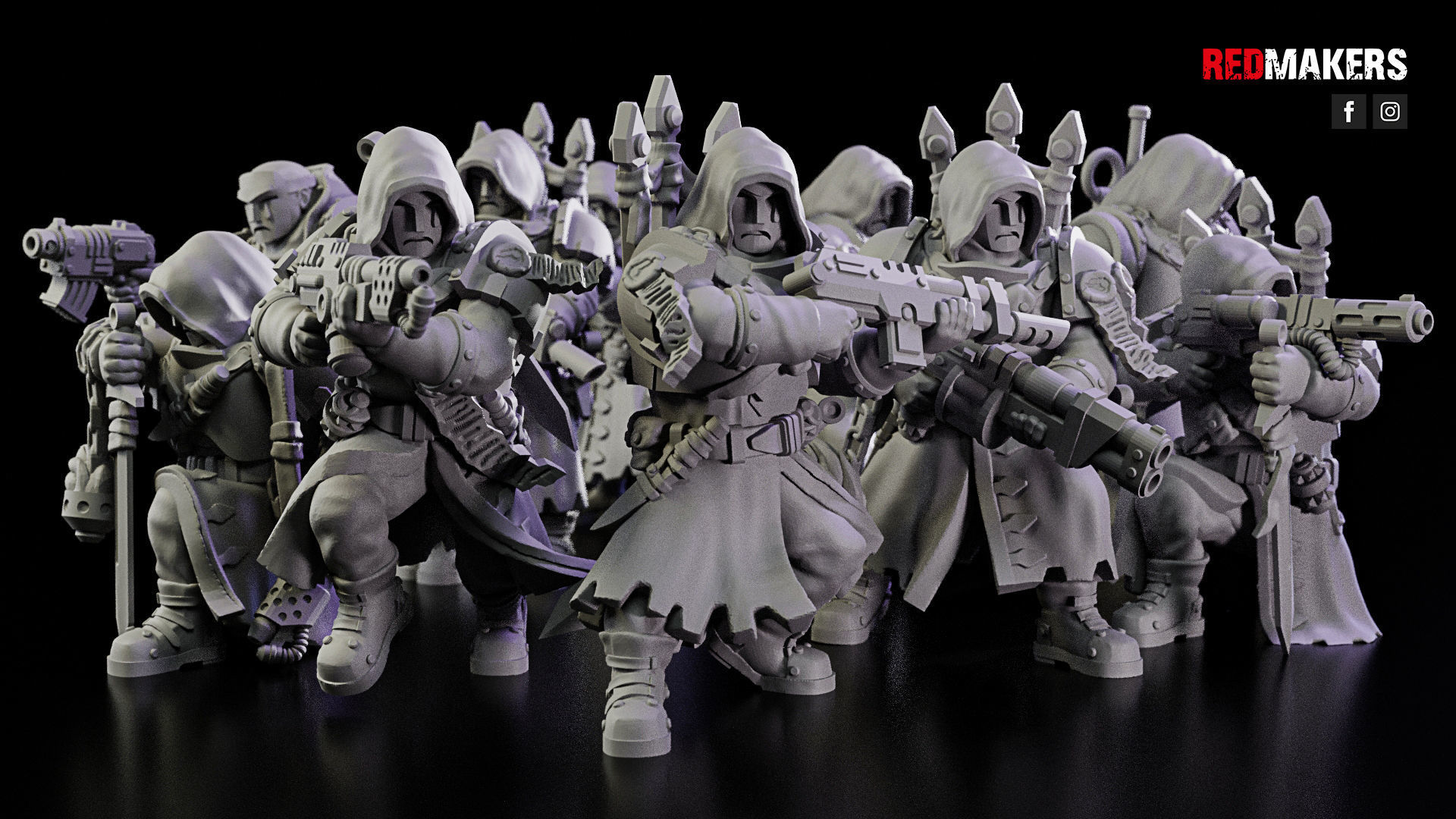 Janissaries - Squad of the Imperial Force 3D print model_4