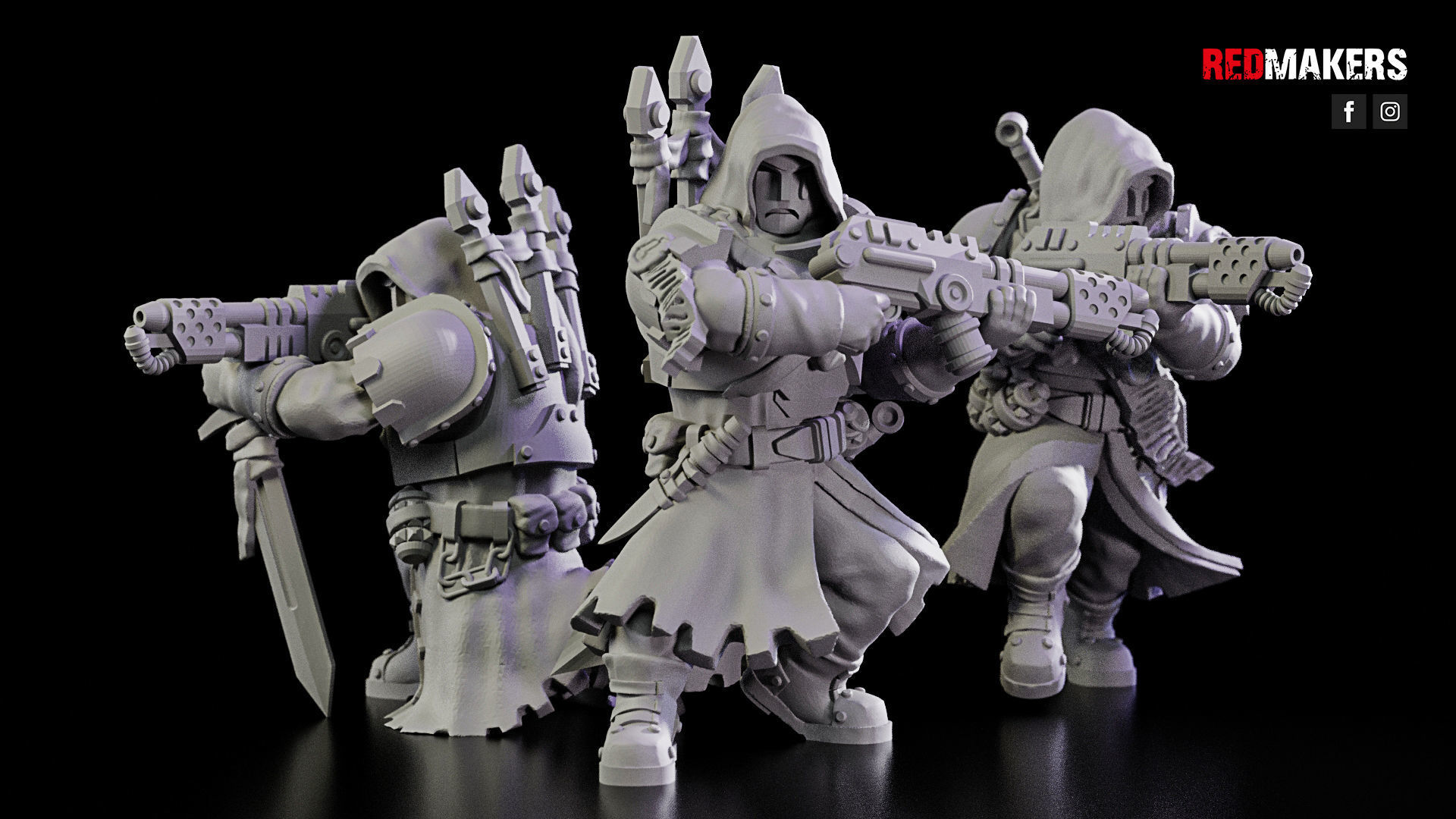 Janissaries - Squad of the Imperial Force 3D print model_30