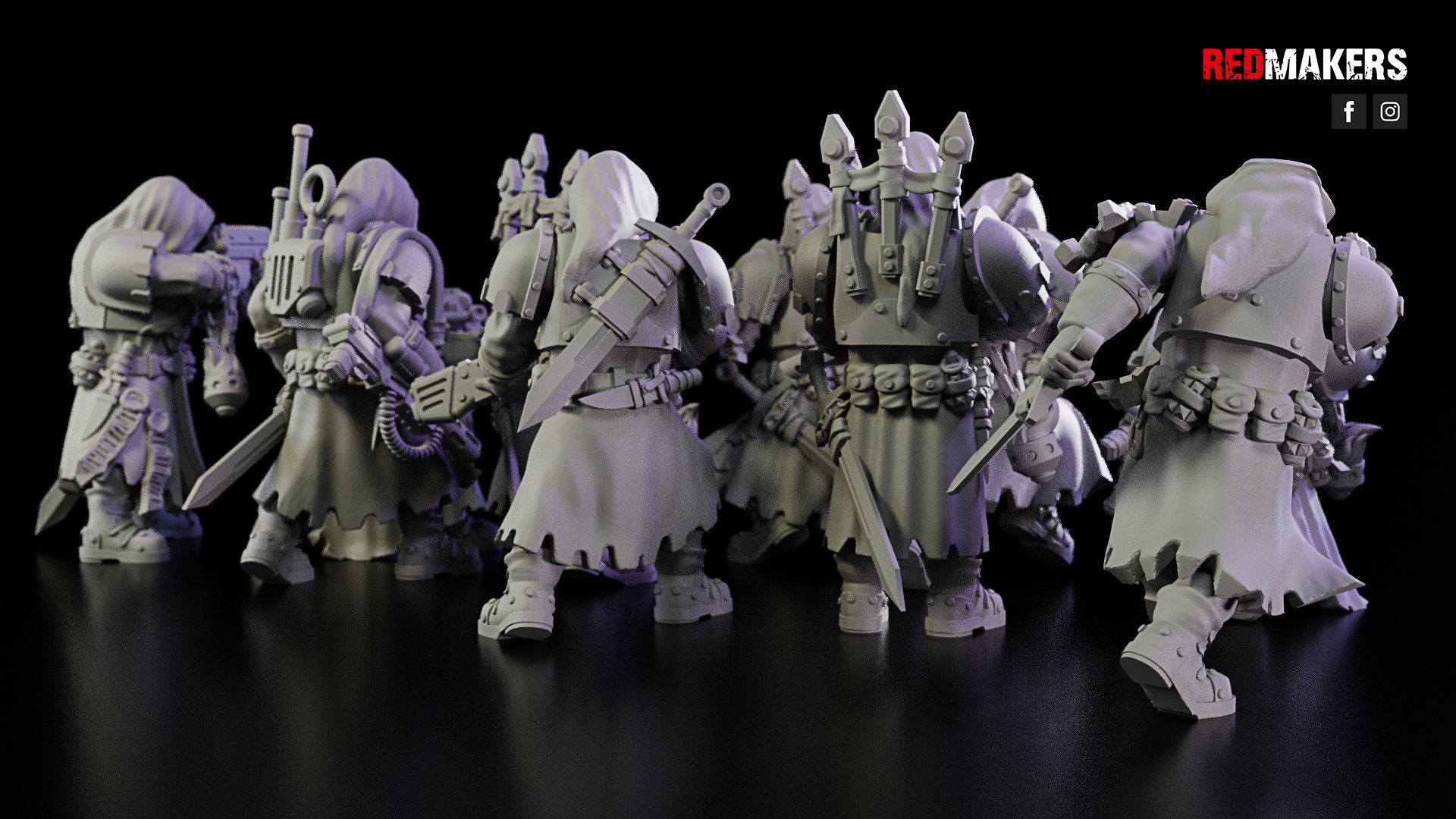 Janissaries - Squad of the Imperial Force 3D print model_3