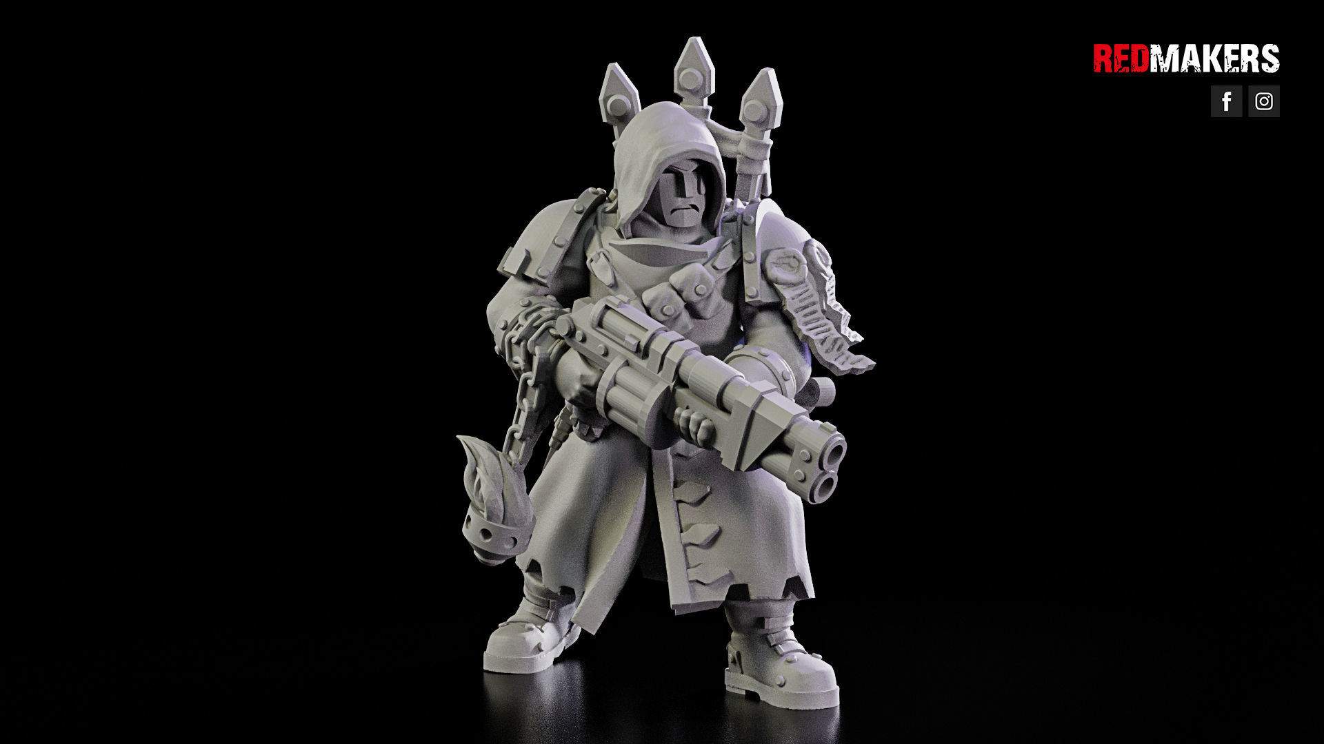 Janissaries - Squad of the Imperial Force 3D print model_14