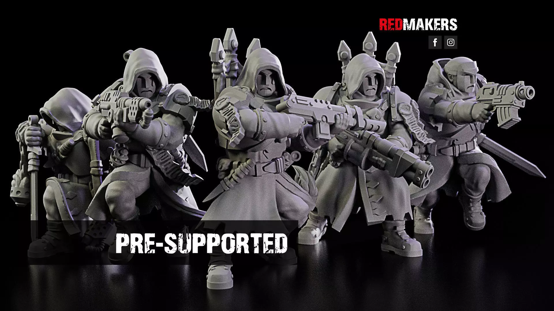 Janissaries - Squad of the Imperial Force 3D print model_0