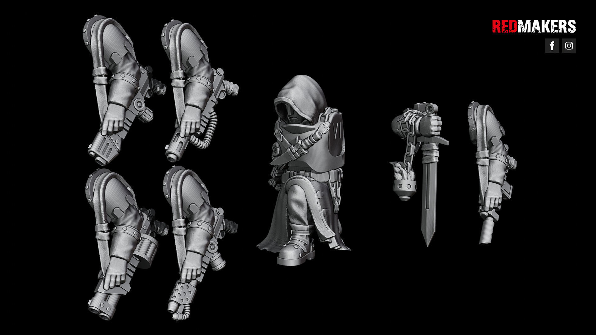 Janissaries - Squad of the Imperial Force 3D print model_55