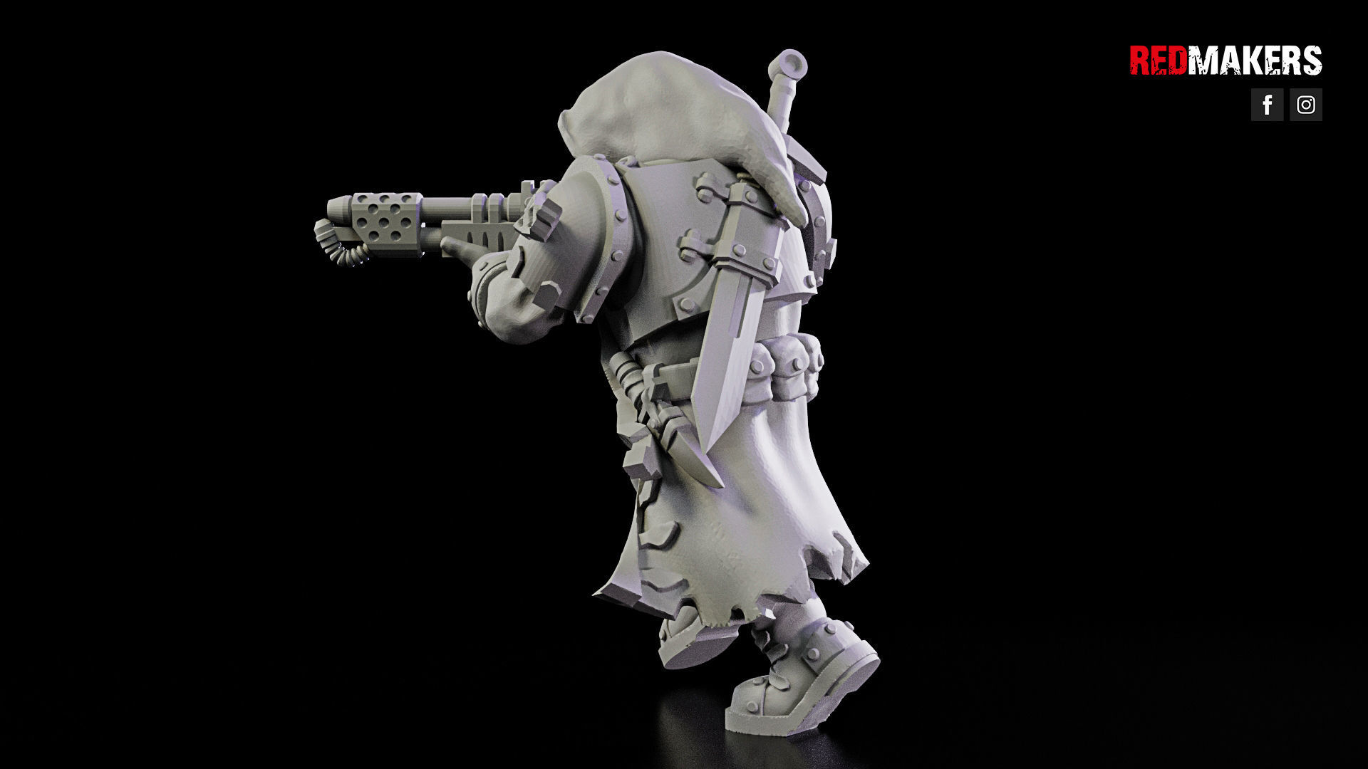 Janissaries - Squad of the Imperial Force 3D print model_11