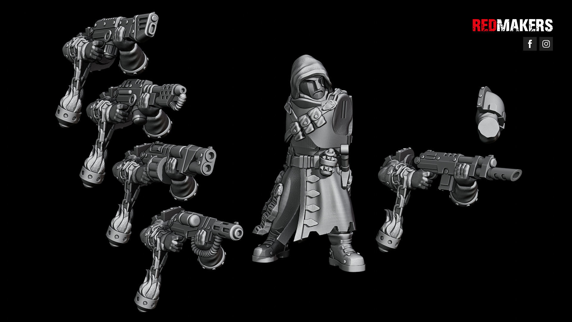 Janissaries - Squad of the Imperial Force 3D print model_43