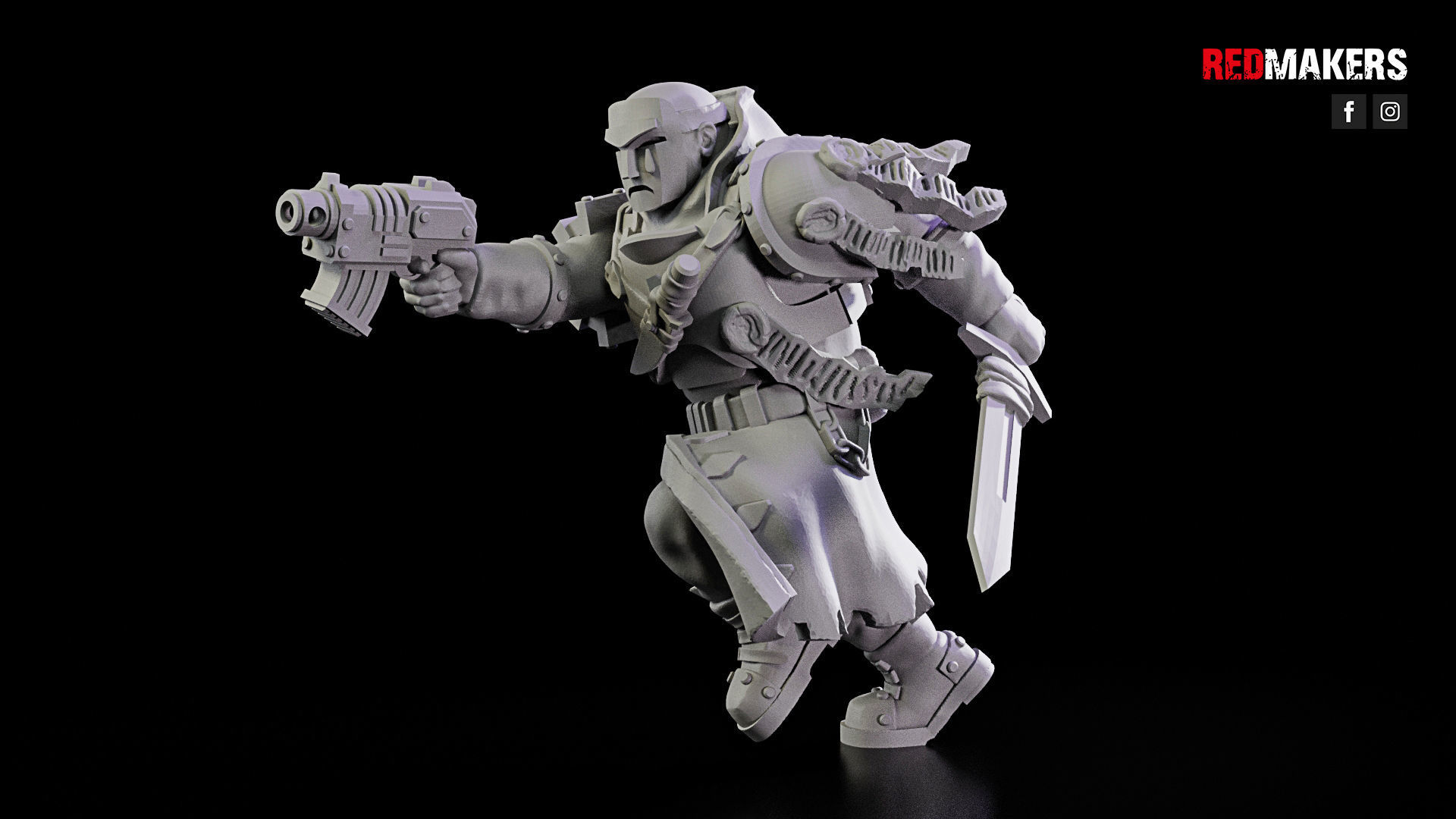 Janissaries - Squad of the Imperial Force 3D print model_36