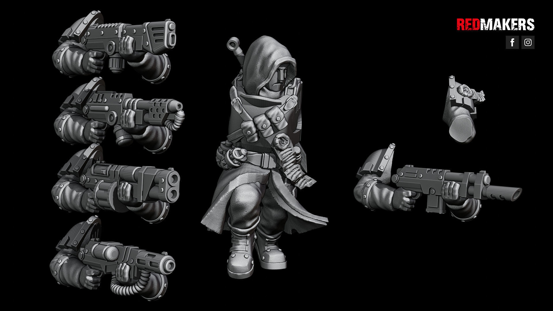 Janissaries - Squad of the Imperial Force 3D print model_46