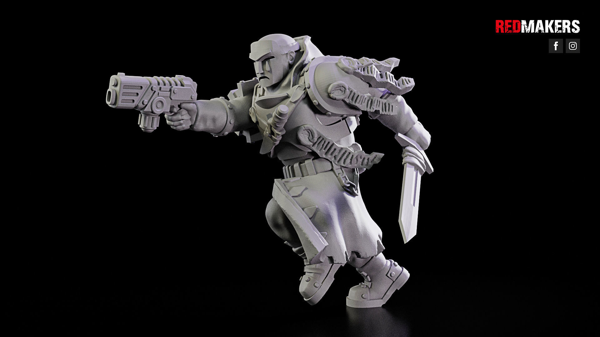 Janissaries - Squad of the Imperial Force 3D print model_35