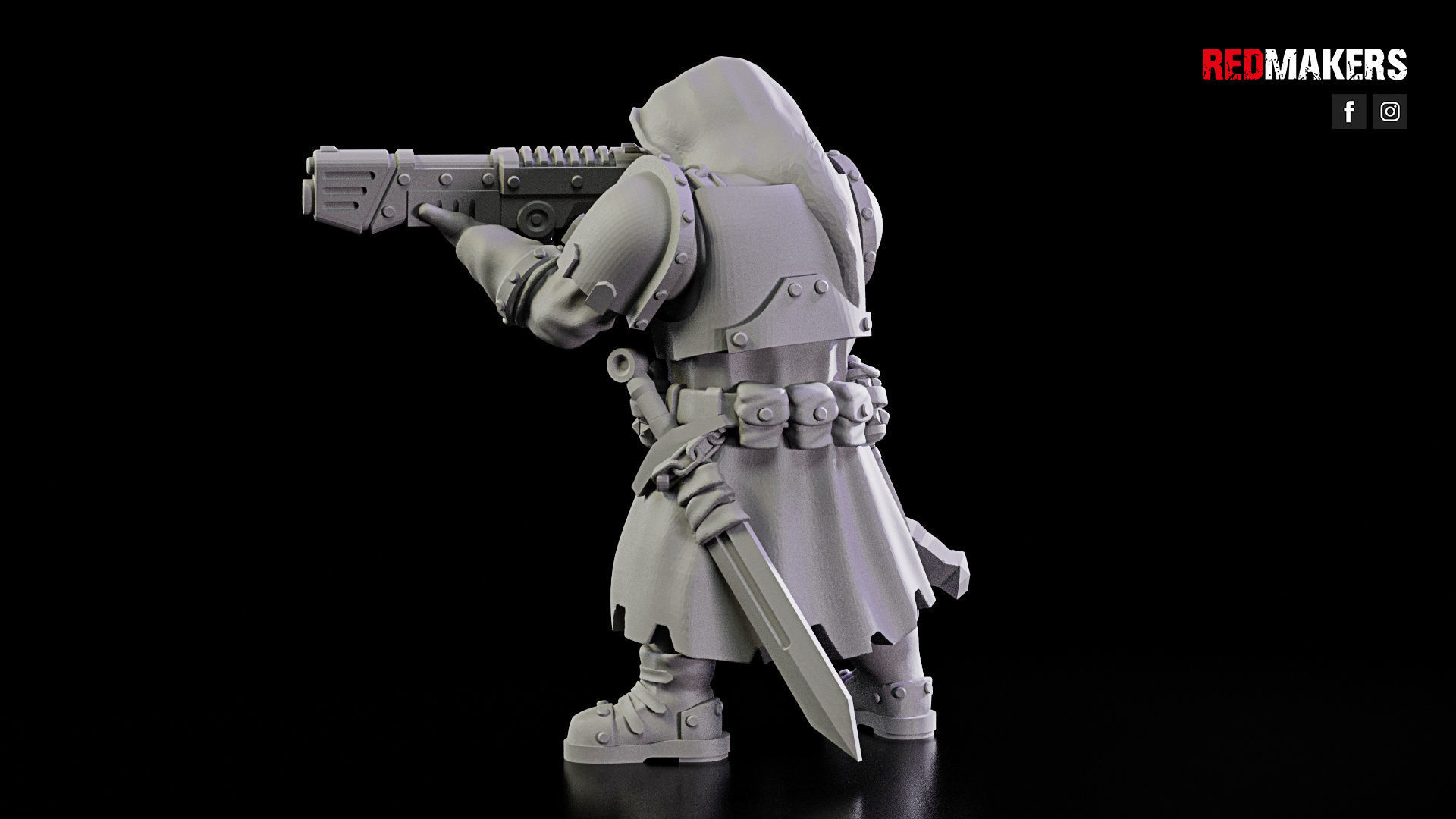 Janissaries - Squad of the Imperial Force 3D print model_9
