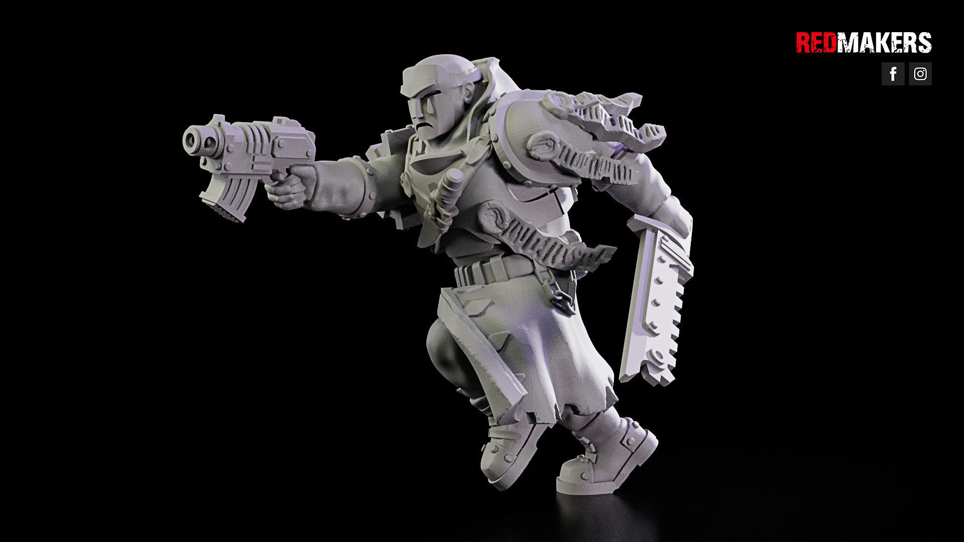 Janissaries - Squad of the Imperial Force 3D print model_37