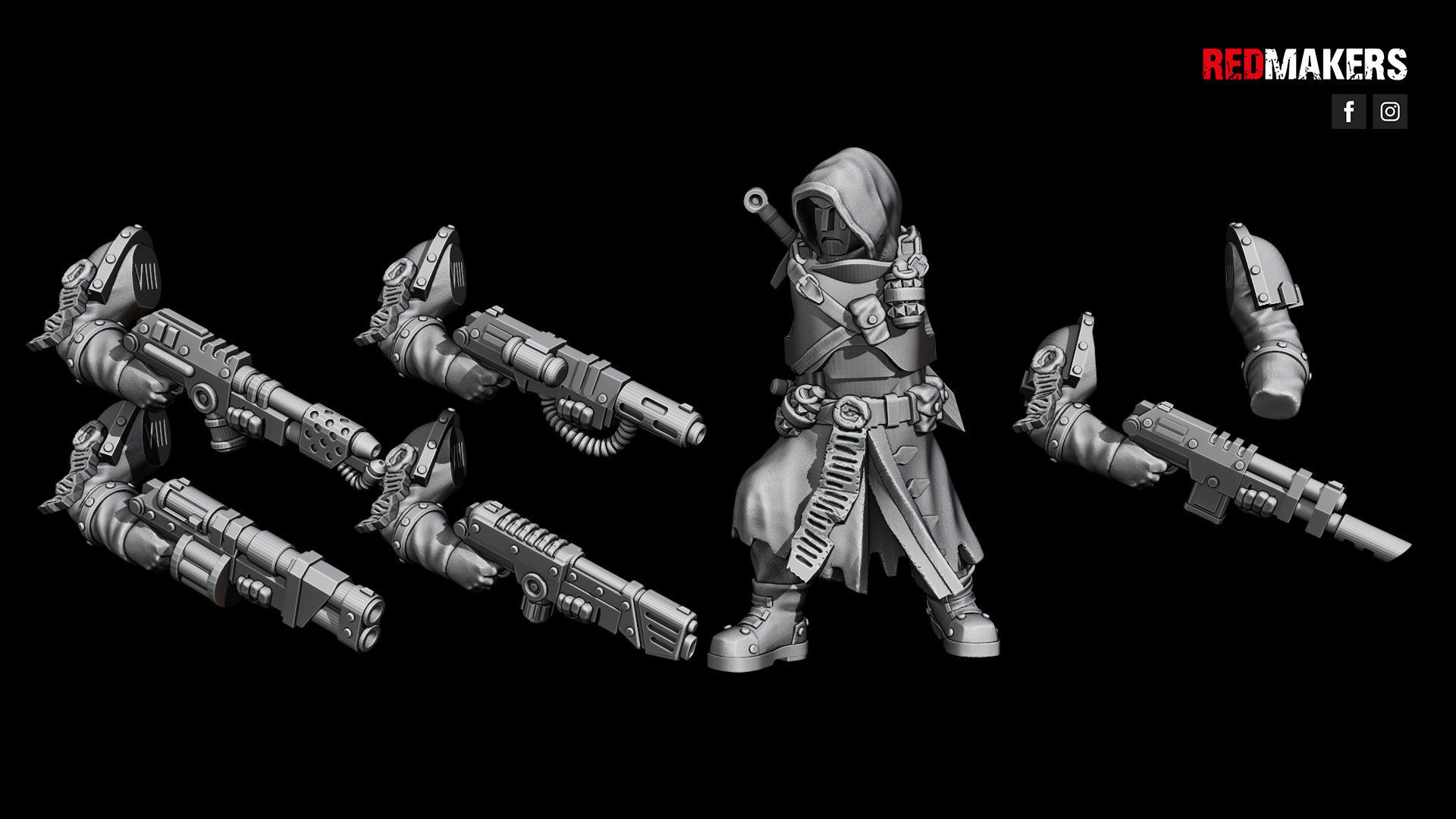 Janissaries - Squad of the Imperial Force 3D print model_61