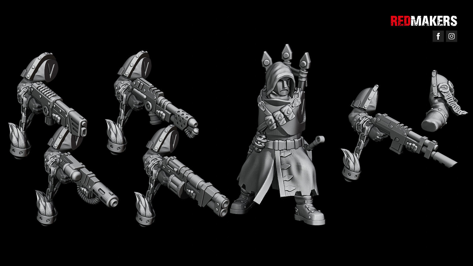 Janissaries - Squad of the Imperial Force 3D print model_52