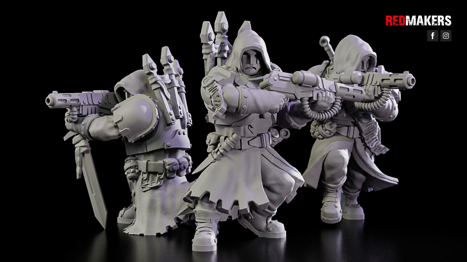 Janissaries - Squad of the Imperial Force 3D print model_32