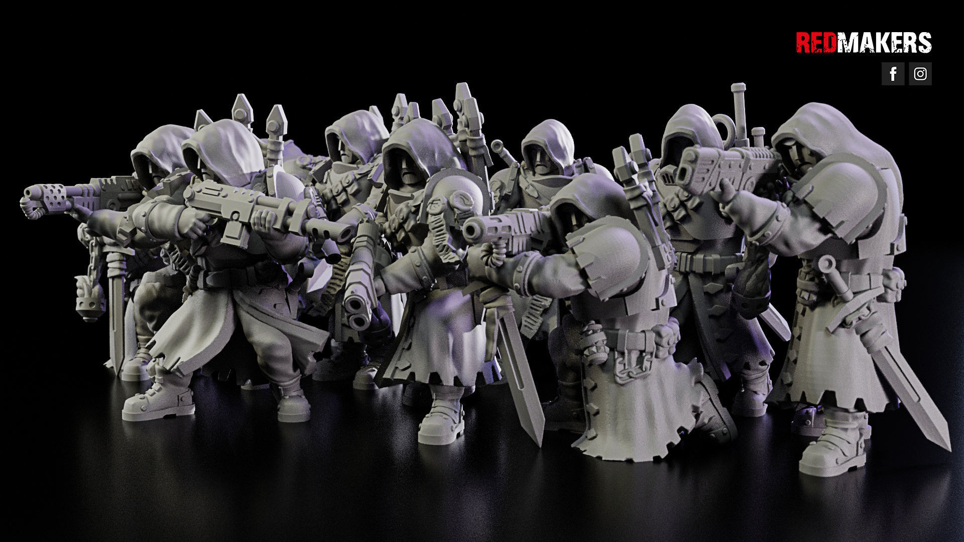 Janissaries - Squad of the Imperial Force 3D print model_2
