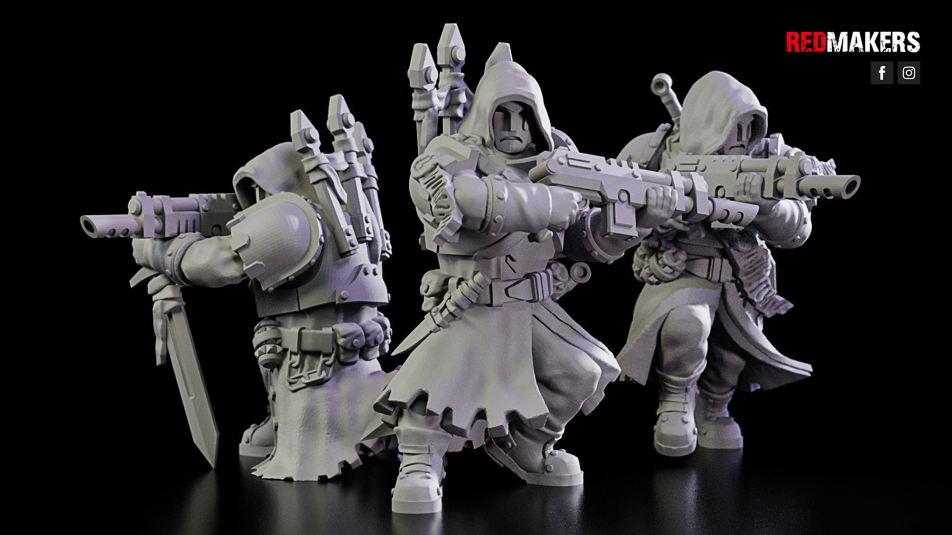 Janissaries - Squad of the Imperial Force 3D print model_29