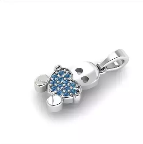 92 Pendant with a heart