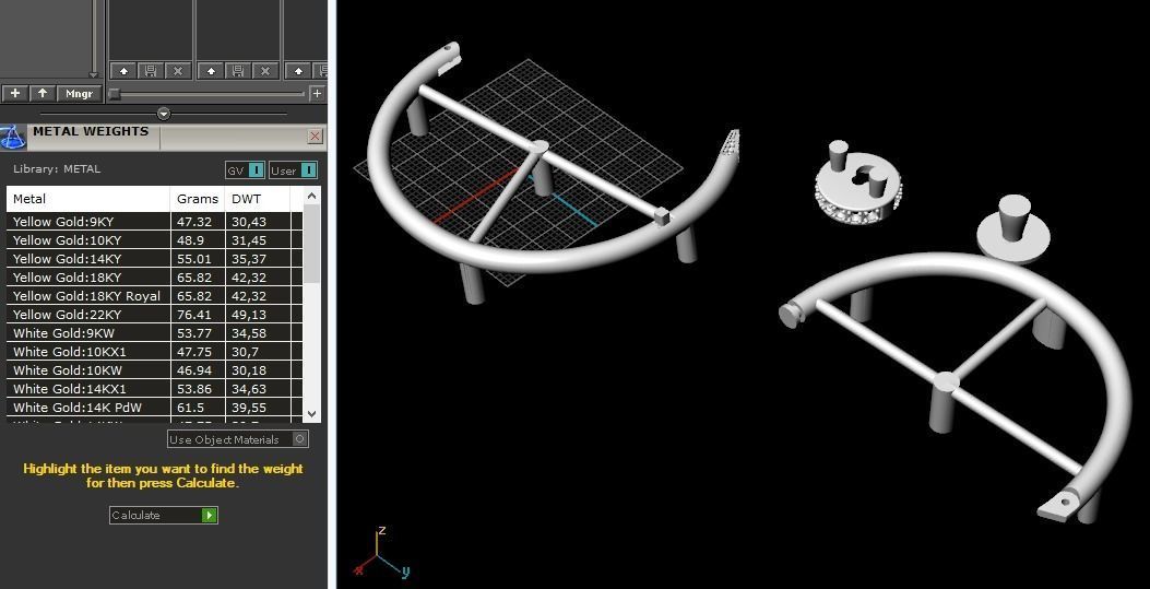 75 Bracelet 3D print model_7