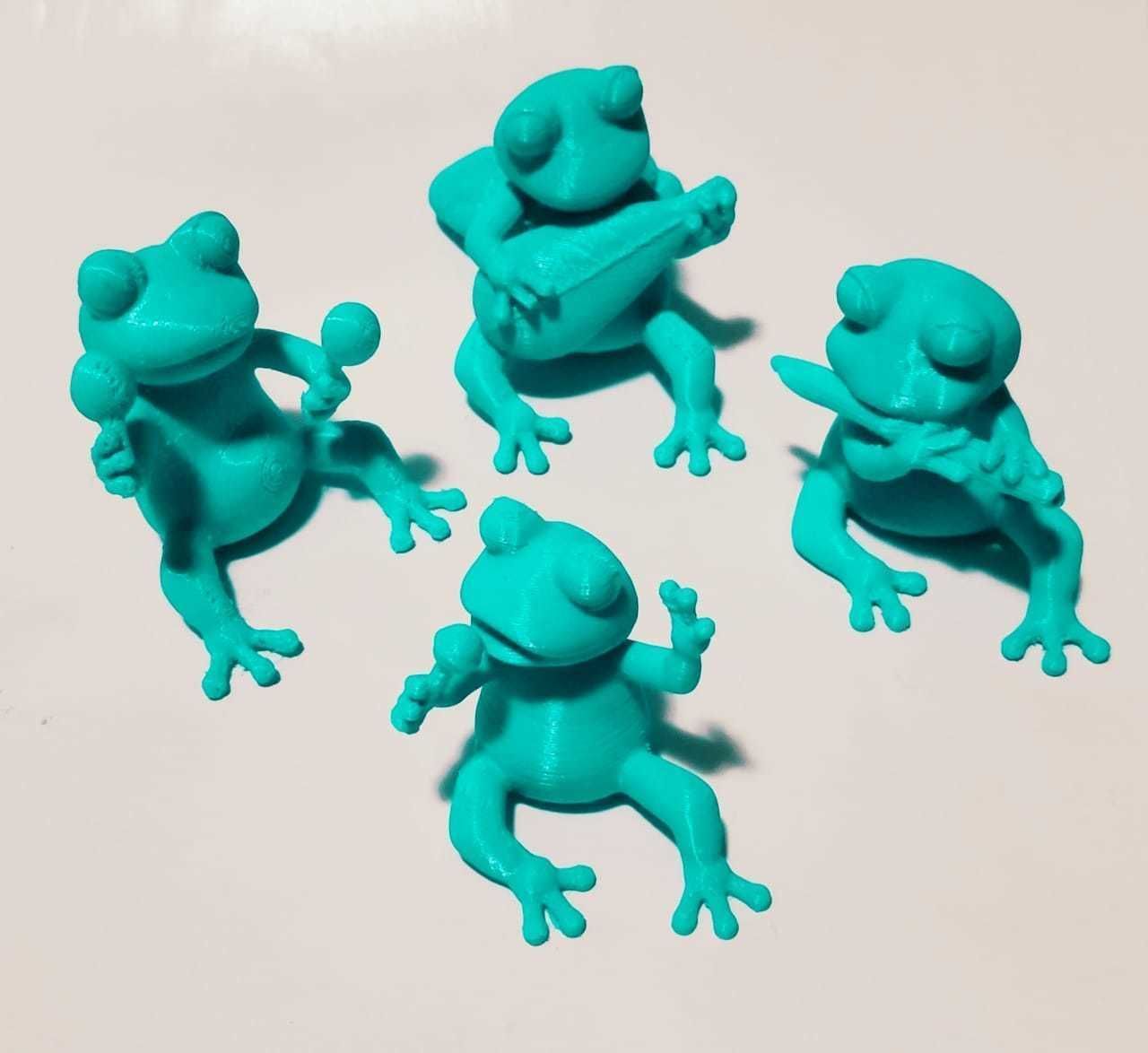 Frog Band 3D print model_7