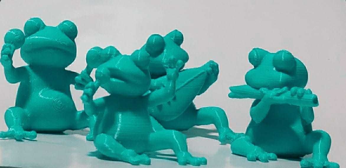 Frog Band 3D print model_5