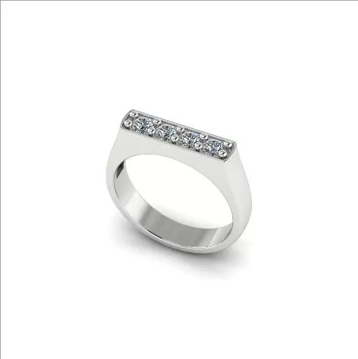 70 Ring 3D print model_0