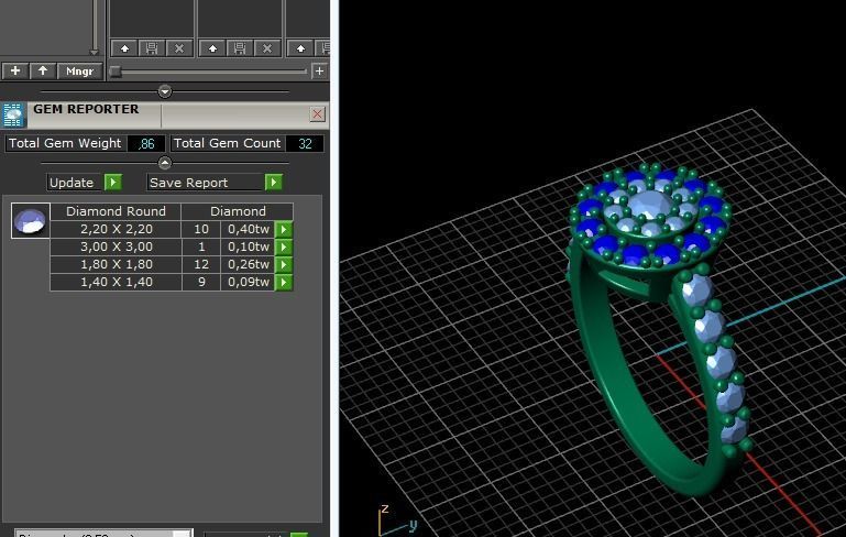 67 Ring 3D print model_8