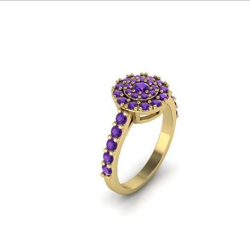 67 Ring 3D print model_3