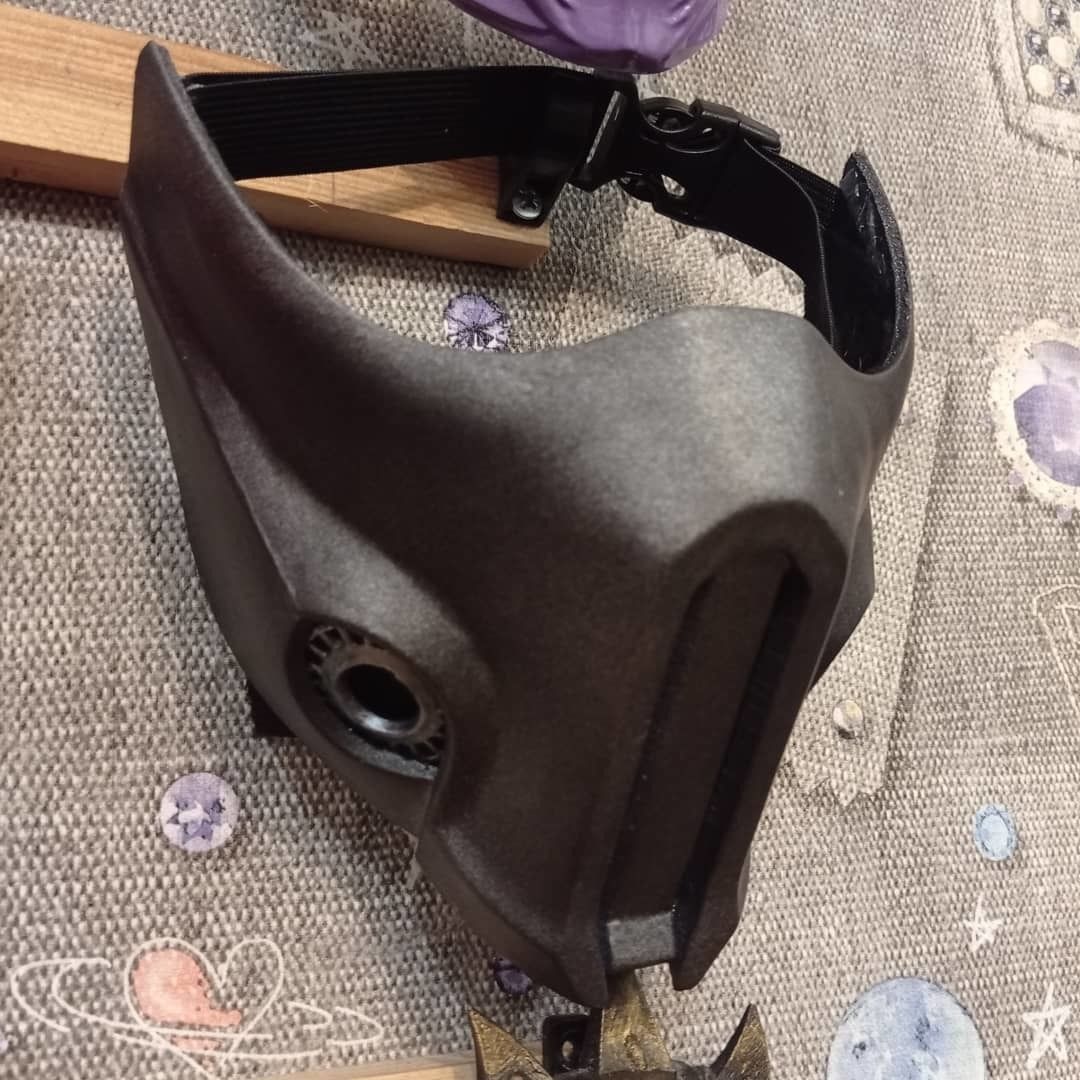 Sub Zero mask from Mortal Kombat 11 - Cryomant Warrior 3D print model_13