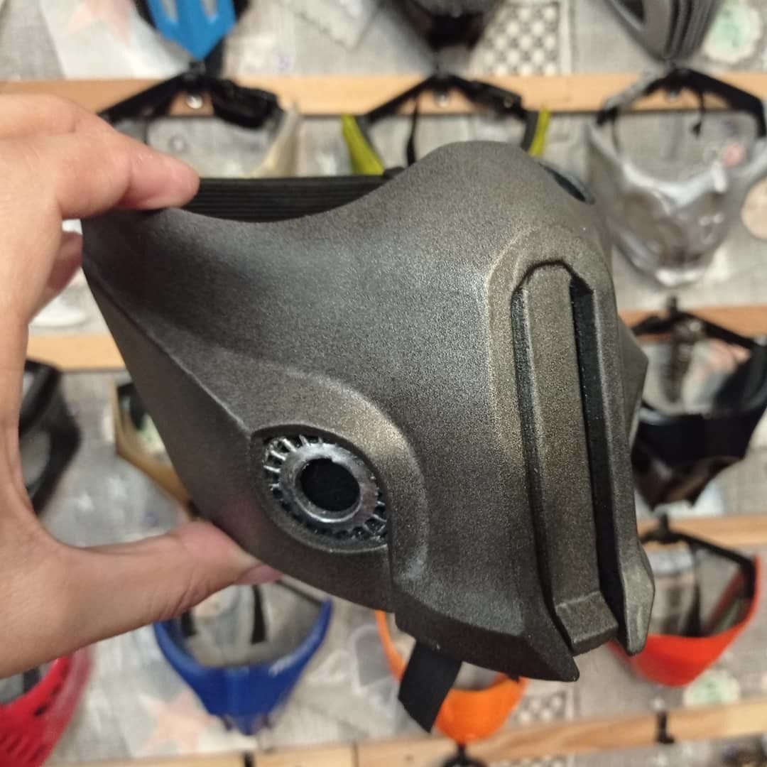 Sub Zero mask from Mortal Kombat 11 - Cryomant Warrior 3D print model_14