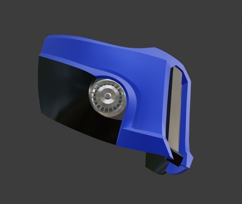 Sub Zero mask from Mortal Kombat 11 - Cryomant Warrior 3D print model_8