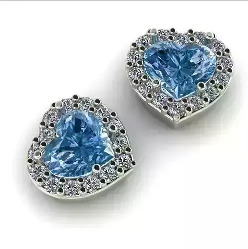 58 Pendant in the form of a heart