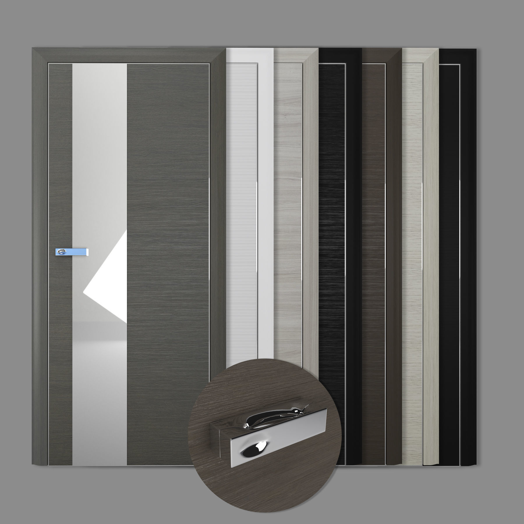 Doors - ProfilDoors Series 5D-modern -NovaDoors- 3D model_0