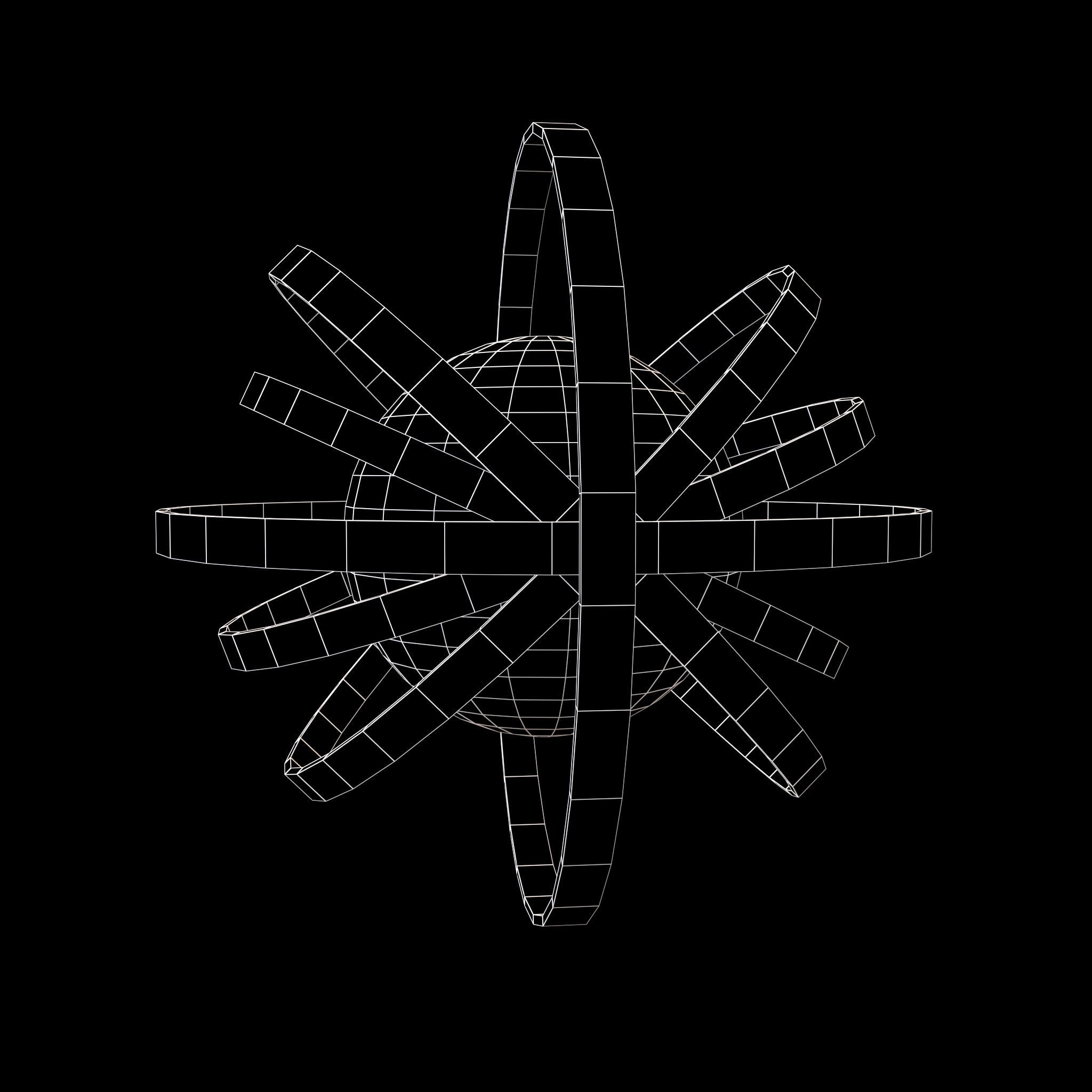 Earth With Dyson Sphere v1 001 Low-poly 3D model_5