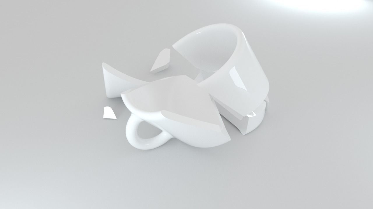 mug cup Free 3D model_4