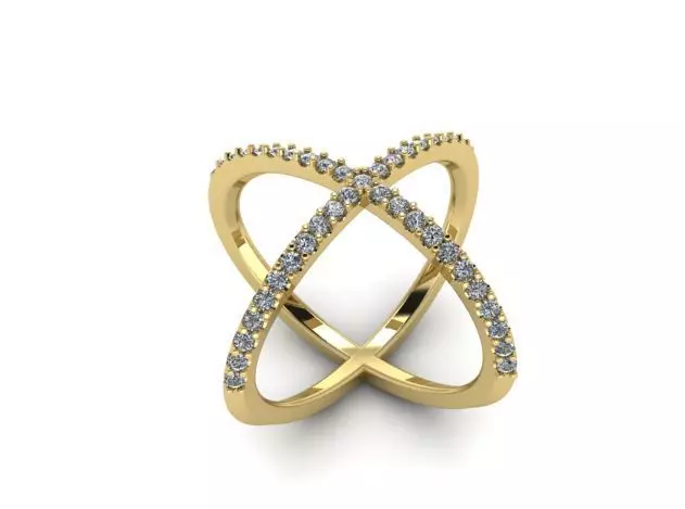 29 Cross ring 3D print model_0