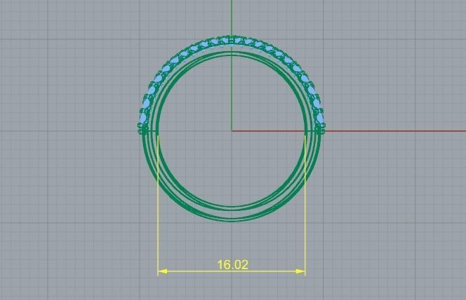 29 Cross ring 3D print model_7