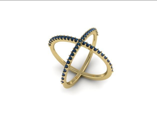 29 Cross ring 3D print model_2