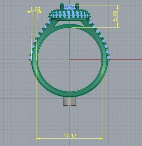 27 Ring 3D print model_5
