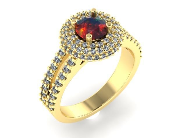 27 Ring 3D print model_2