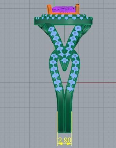 26 Female ring 3D print model_7