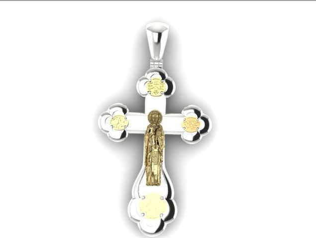 14 Cross 3D print model_2