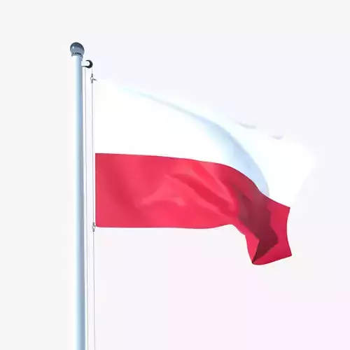 Animated Flag of Poland