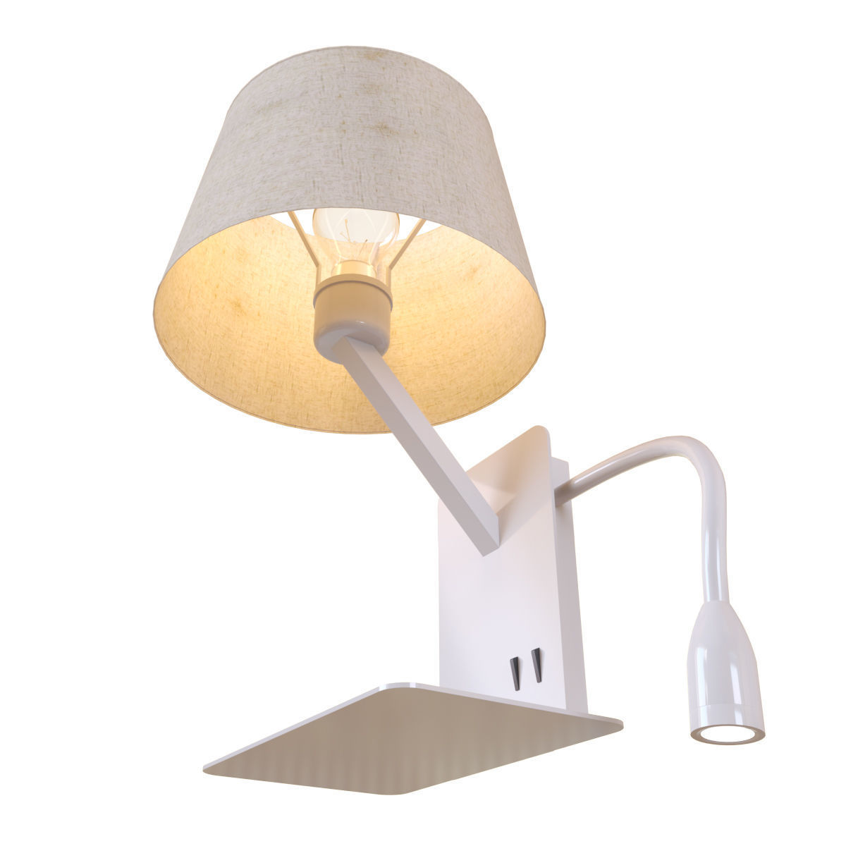 Phone LOFT9993-WH 3D model_2