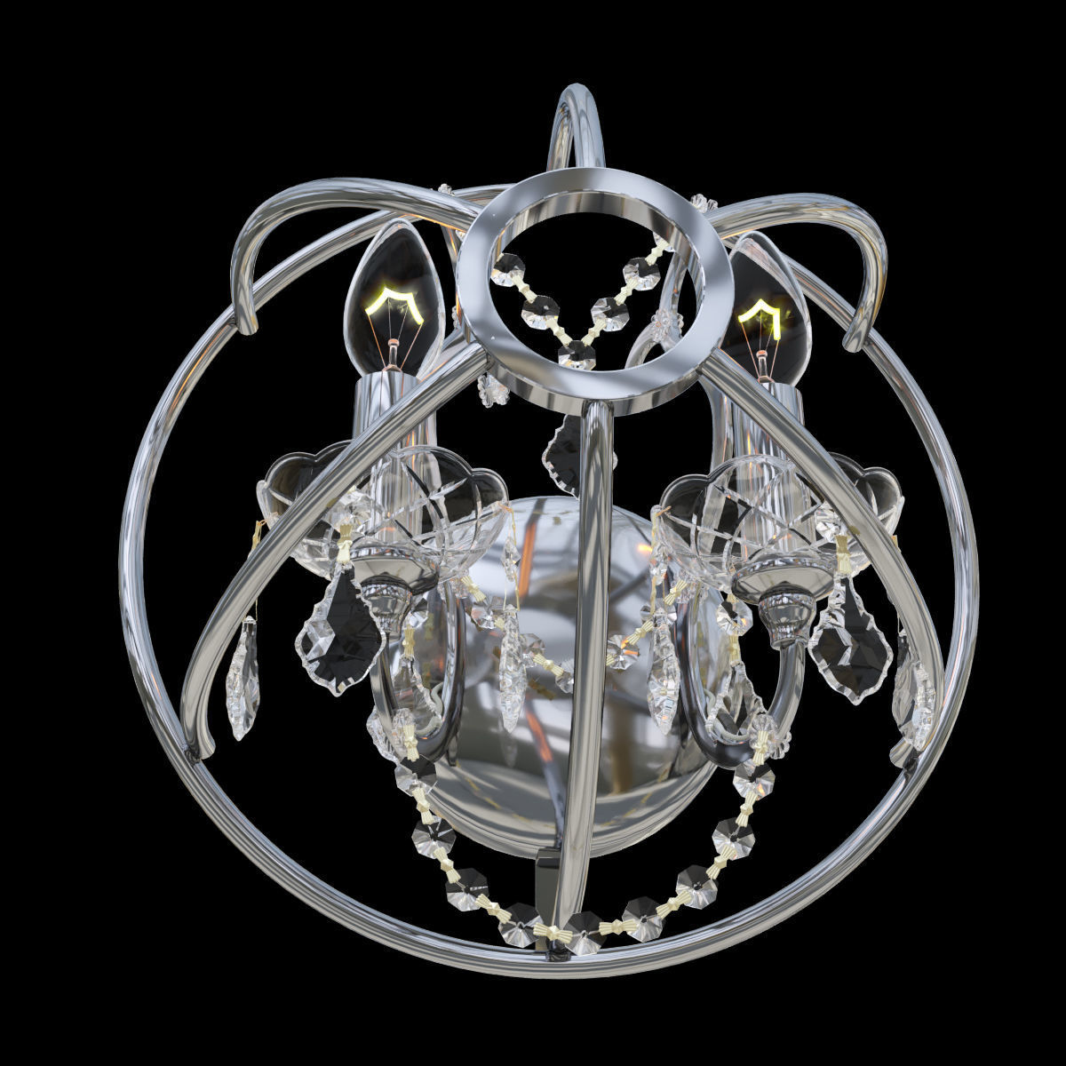 Monaco LOFT1896W Sconce 3D model_1