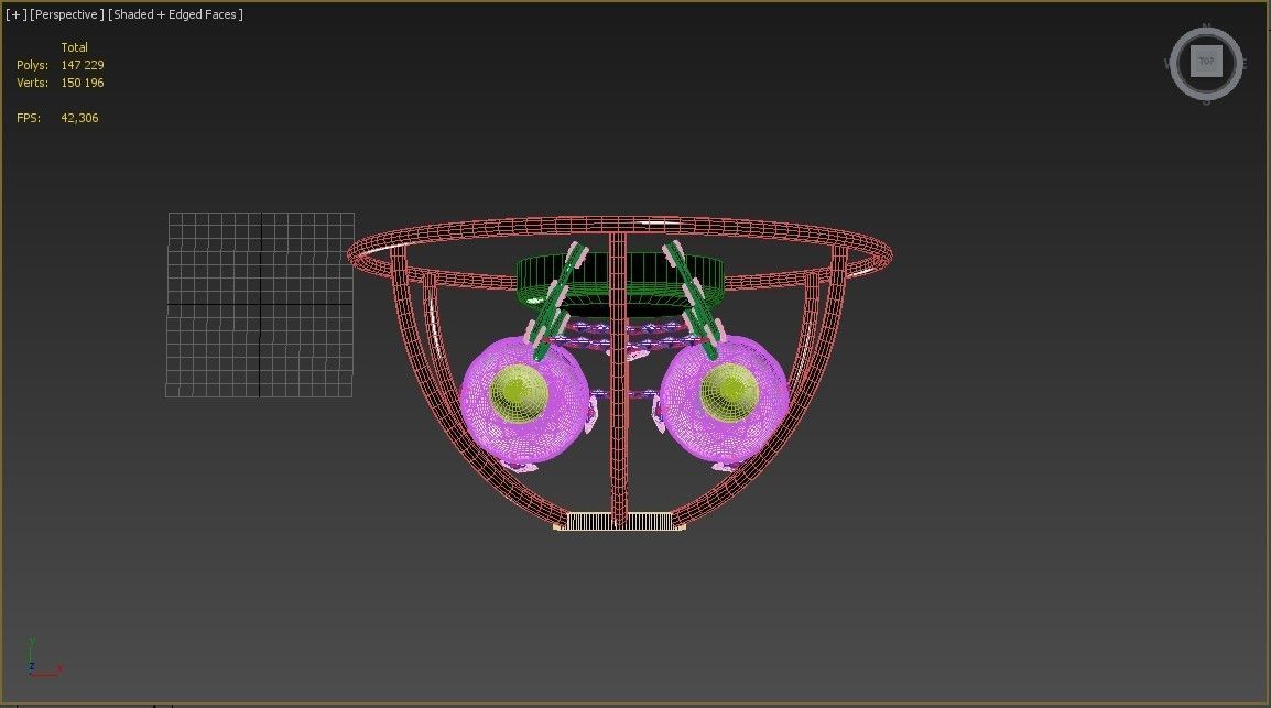 Monaco LOFT1896W Sconce 3D model_5