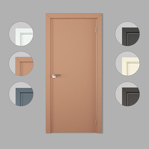 Doors - ProfilDoors Series 1E -NovaDoors- 3D model